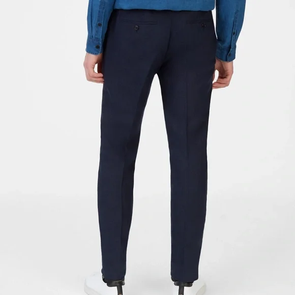 Grant Linen Trouser - Brand New - NEVER WORN - Navy